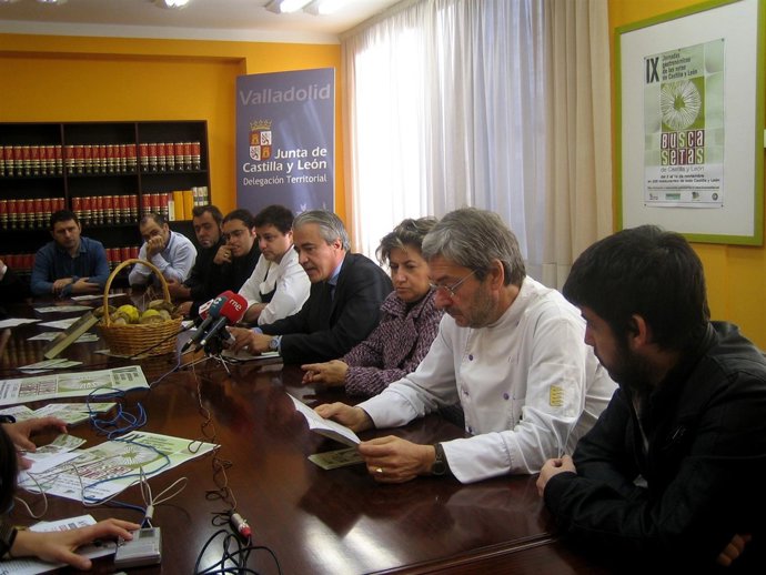 El delegado de la Junta en Valladolid, Mariano Gredilla, presenta 'Buscasetas 20
