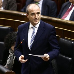 Miguel Sebastian en el pleno del Congreso