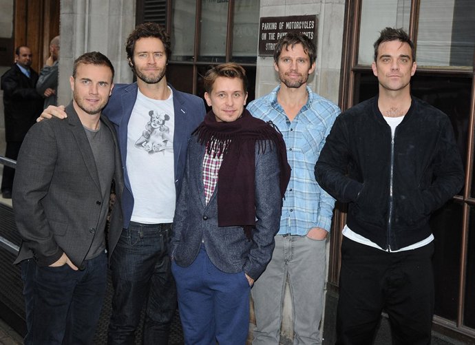 El quinteto británico Take That