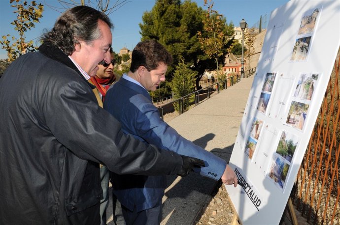 El alcalde en la presentación del Plan de Rodaderos