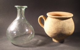 arqueología, cerámica, vidrio