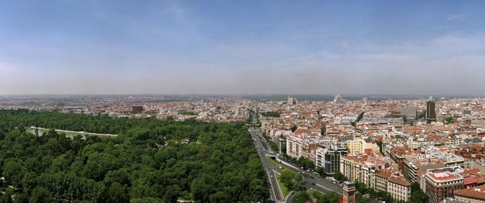Vista global de Madrid