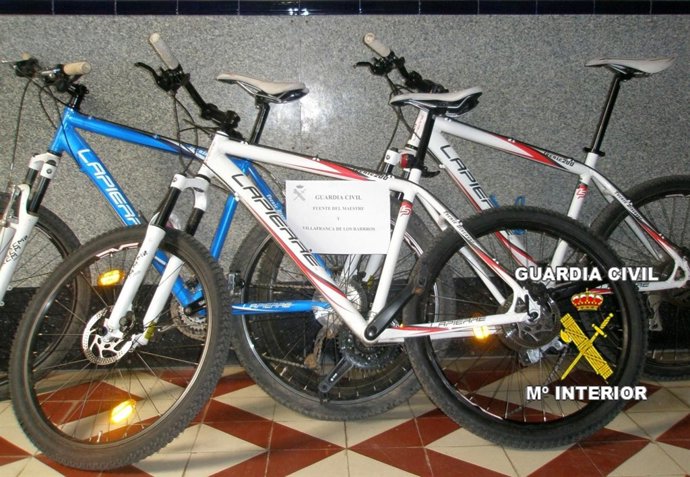 Bicicletas robadas
