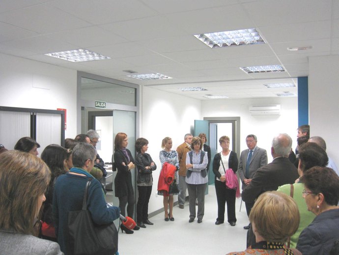 Momento de la inauguración