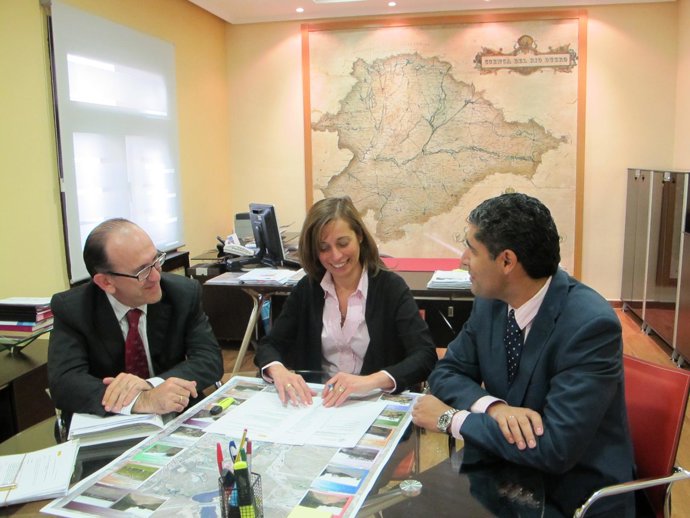 Reunión de la CHD y el Ayuntamiento de Ávila