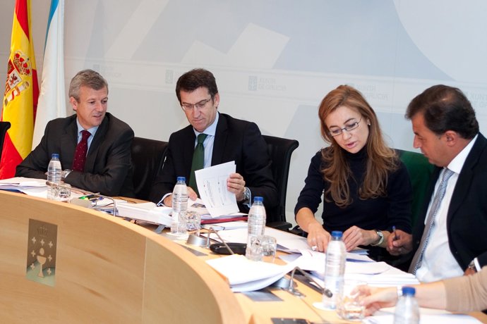 O xefe do Executivo galego, Alberto Núñez Feijóo, presidirá a reunión semanal do