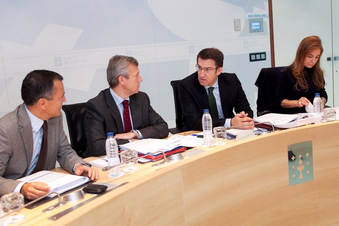 O xefe do Executivo galego, Alberto Núñez Feijóo, presidirá a reunión semanal do