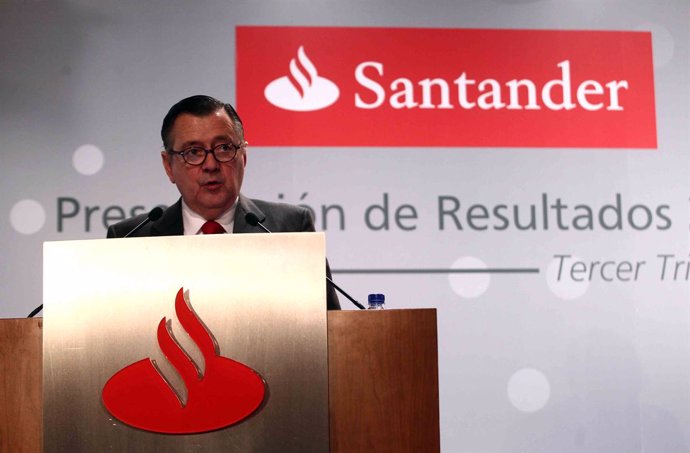 consejero delegado del Santander, Alfredo Sáenz