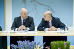 Ares con Manuel Chaves