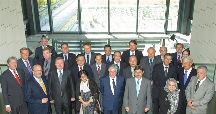 Embajadores que han participado en la reunión