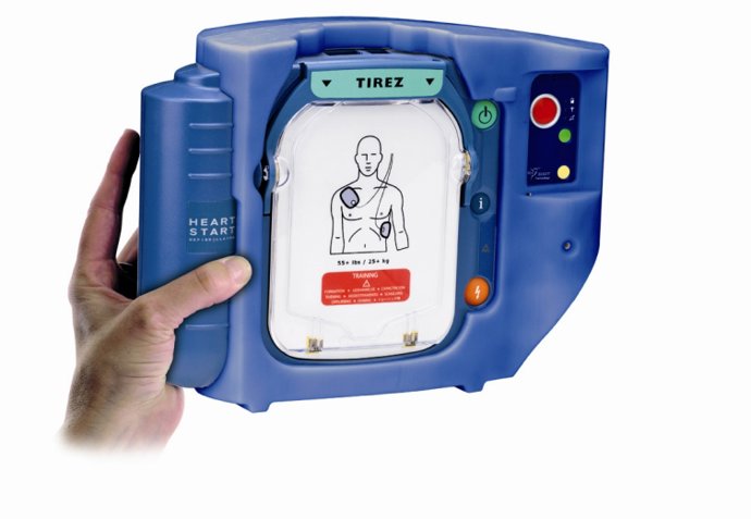 Nuevo desfibrilador con televigilancia y geolocalizador