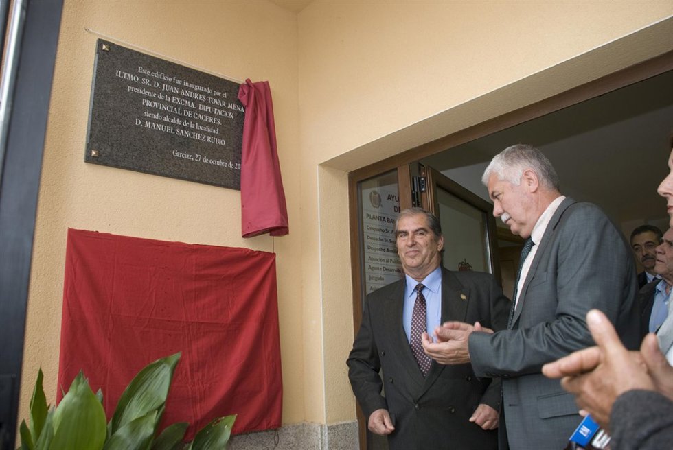 Convocatoria Inauguración Ayuntamiento De Garciaz