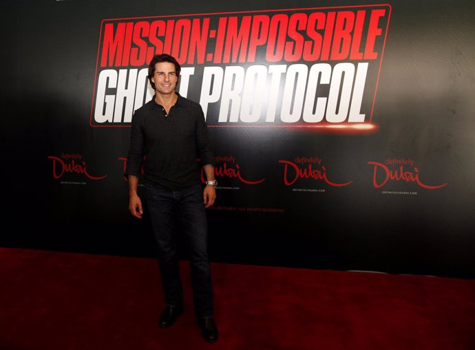 Tom Cruise presenta Mision imposible 4