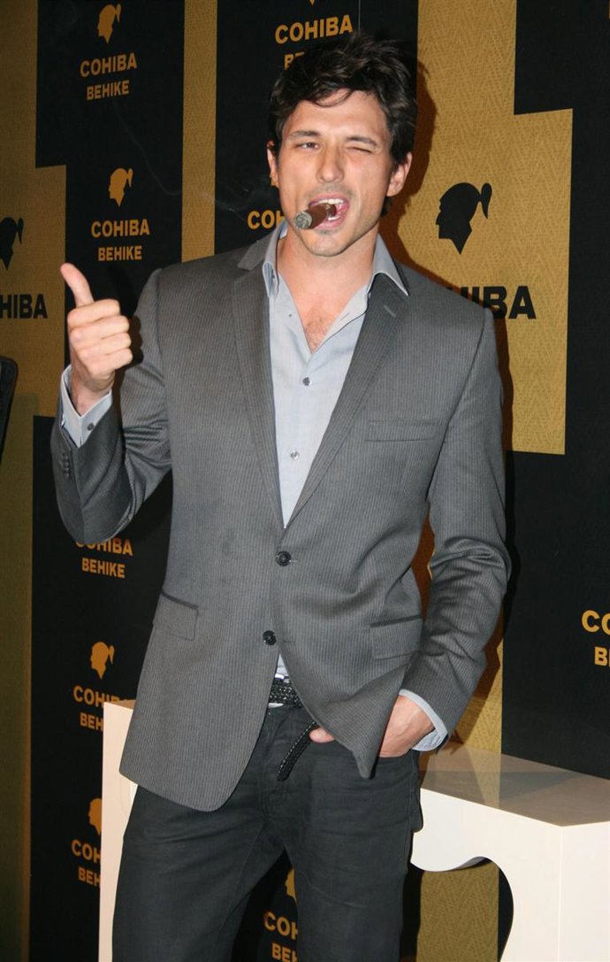 El modelo Andrés Velencoso