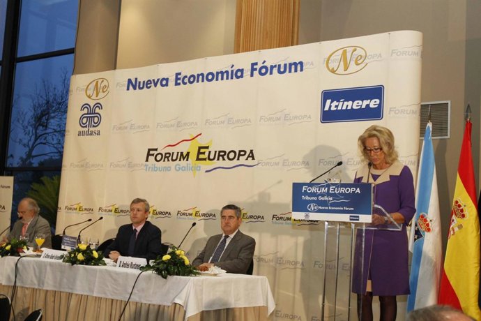 Alfonso Rueda en el Nuevo Economía Forum