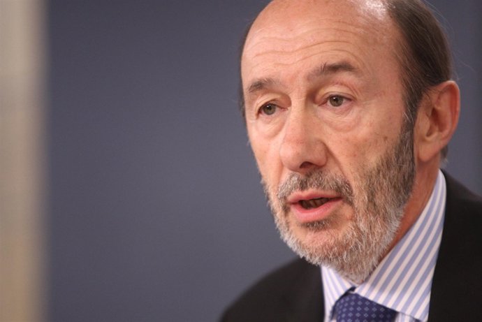 Rubalcaba, en el consejo de ministros