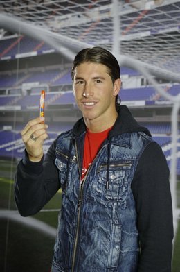 El jugador del Real Madrid Sergio Ramos