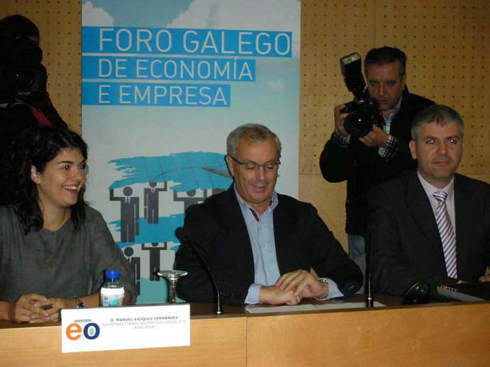 Pachi Vázquez participa en el Foro Galego de Economía e Empresa