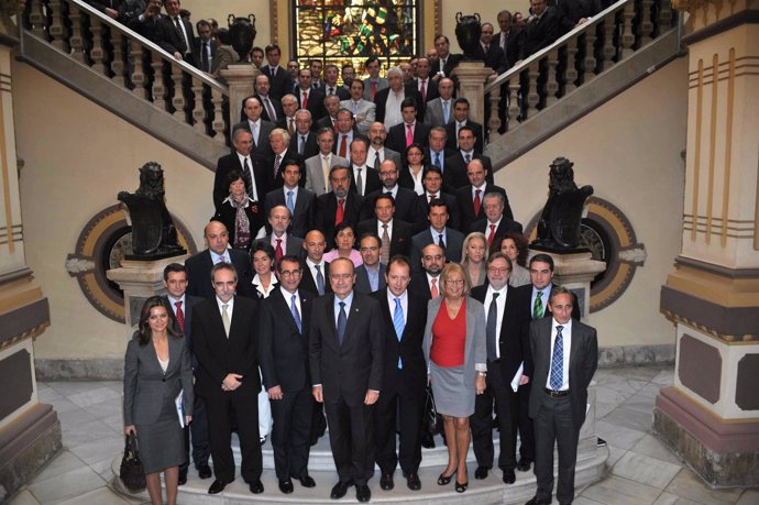 Reunión de presidentes de Málaga Valley