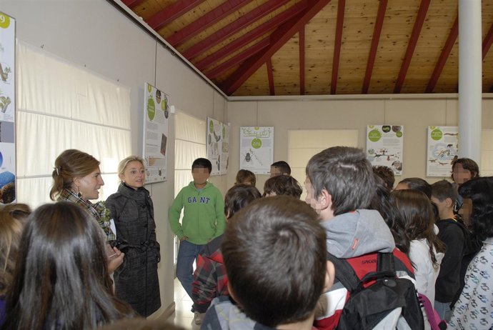 Exposición didáctica sobre biodiversidad en La Cabrera