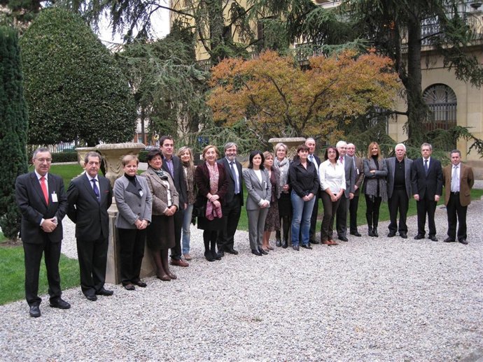 Miembros de la Mesa Foral para el seguimiento del Consejo Interterritorial de Sa