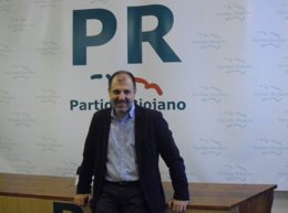 Miguel González de Legarra, presidente del PR