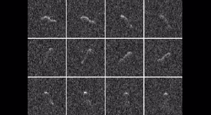 cometa visto por radar