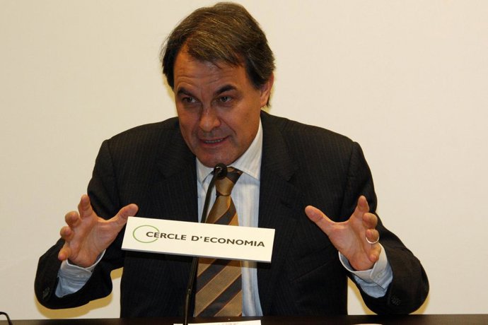 El presidente de CiU, Artur Mas.