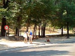 Prostitutas ejerciendo en la Casa de Campo