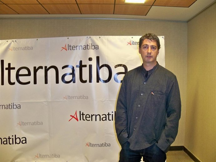 Oskar Matute, portavoz de Alternatiba