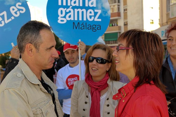Presentación de la campaña 'Tienes mucho que decir' de la candidata del PSOE a l