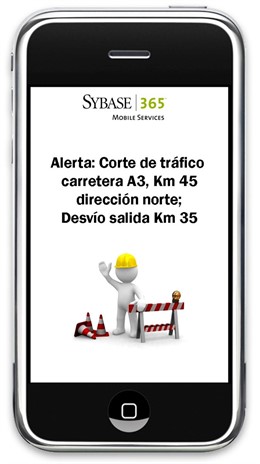Alertas a través del móvil