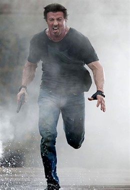 stallone en the expendables
