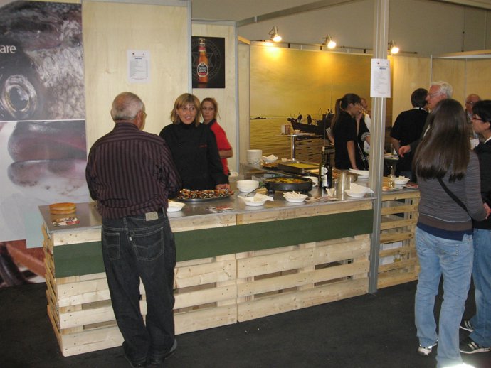Nota De Prensa. Presenza De Produtos Galegos No Salón Do Gusto De Turín. Fotogra
