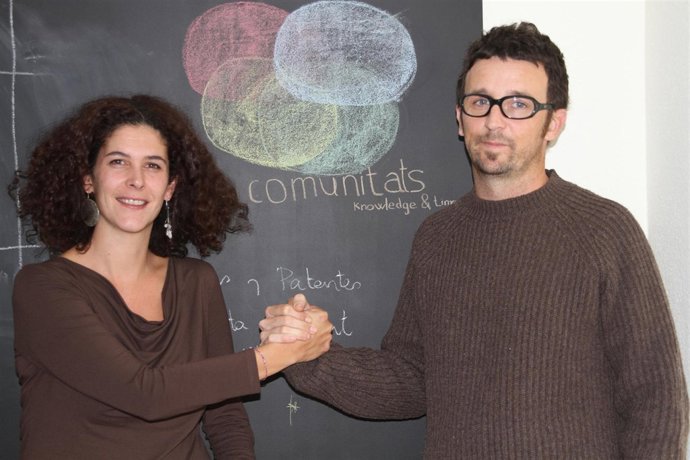 Teresa Cristóbal y Álvaro Solache, impulsores de Communitats.org.