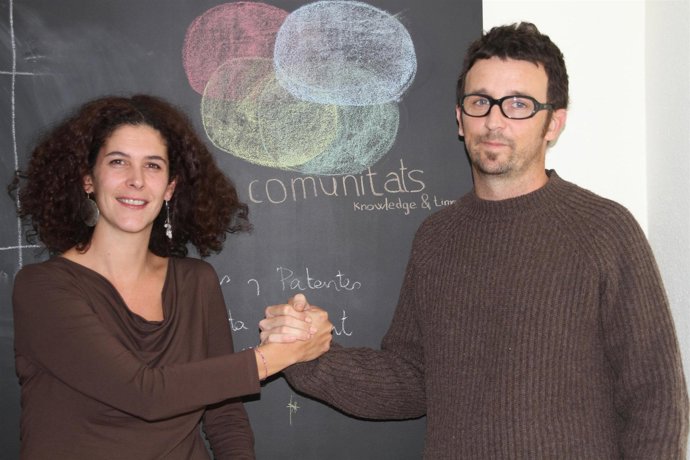 Teresa Cristóbal y Álvaro Solache, impulsores de Communitats.org.