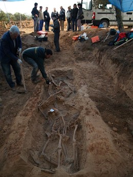 Exhumación Fosa Villalba De Duero