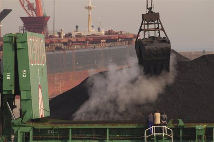Transporte de carbón