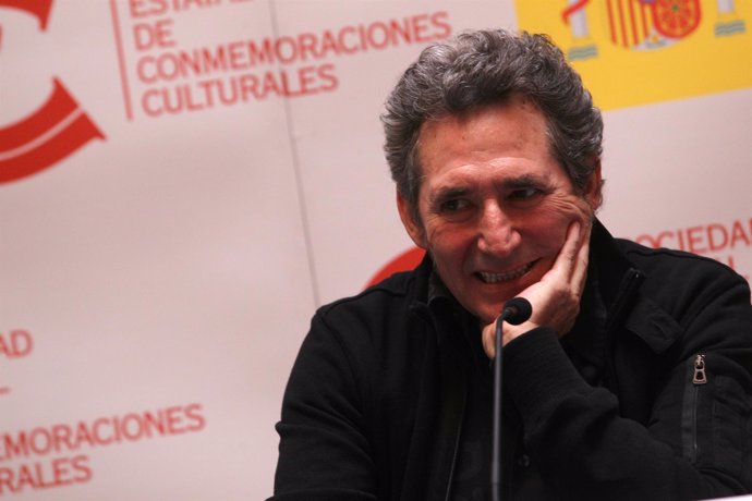 Miguel Ríos, durante la rueda de prensa