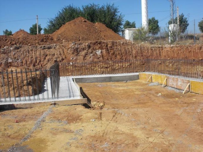 Obras del nuevo punto limpio.