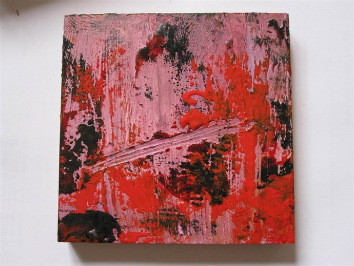 Una de las obras de Patricia Avilés titulada 'Experiencias'