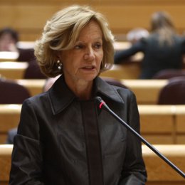 Elena Salgado en el Senado