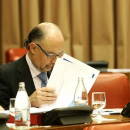 Montoro en una comisión del Congreso
