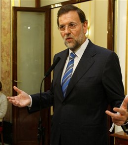 Mariano Rajoy, presidente del PP