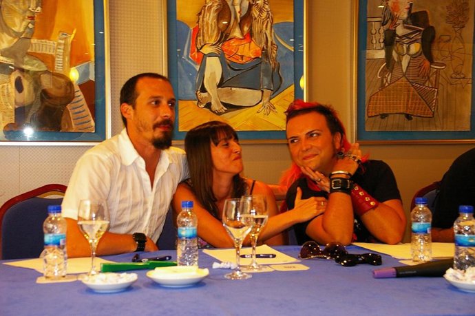 'Los minutos del silencio' Martínez, Ingrid Rubio y Rafatal en la presentación d