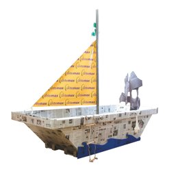 Una de las obras del concurso.