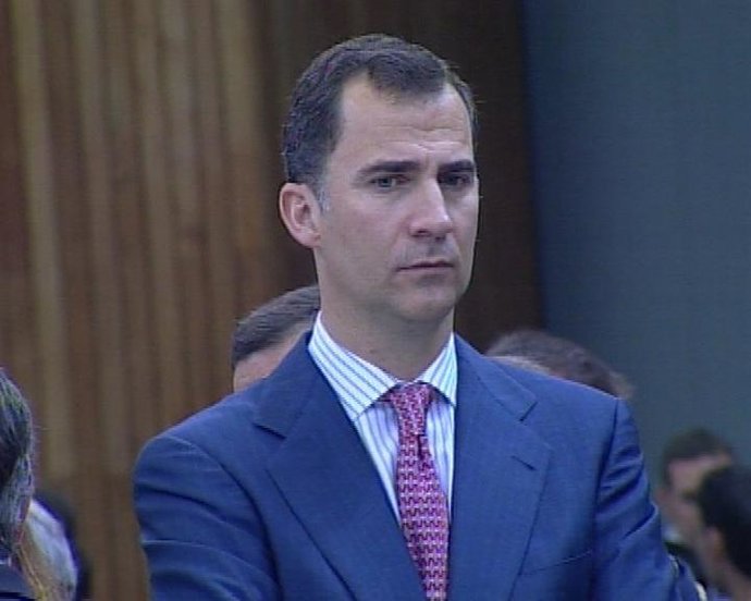 Príncipe don Felipe de Borbón