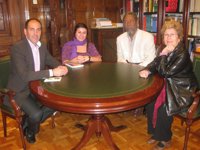 El vicepresidente de la DPZ mantiene un encuentro con representantes de CROSE Haití