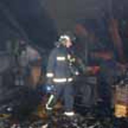 Una intervención de los Bomberos