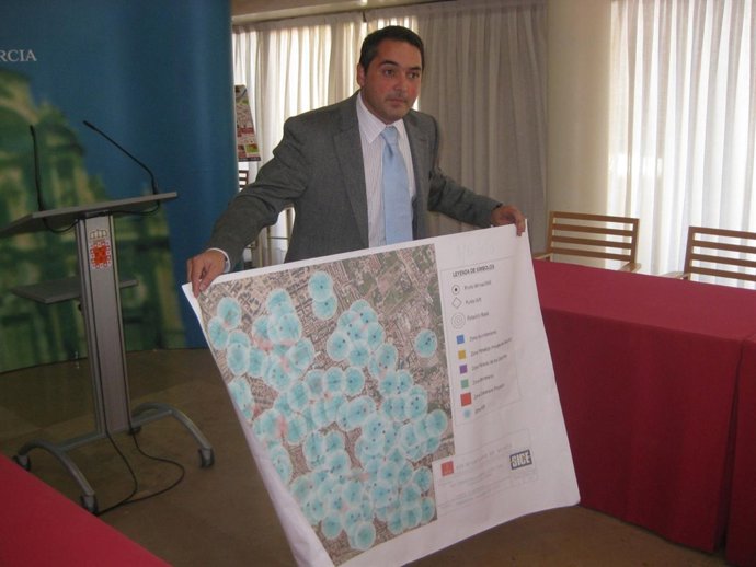 Los jardines y plazas de Murcia y pedanías ofrecerán desde final de año acceso a